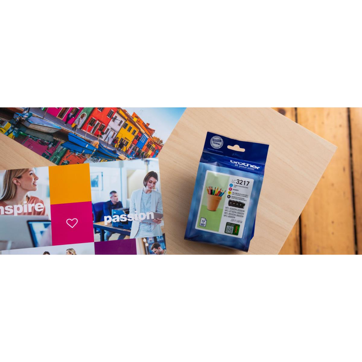 BROTHER Ink Cartridge Value Pack (lc-3217val)
