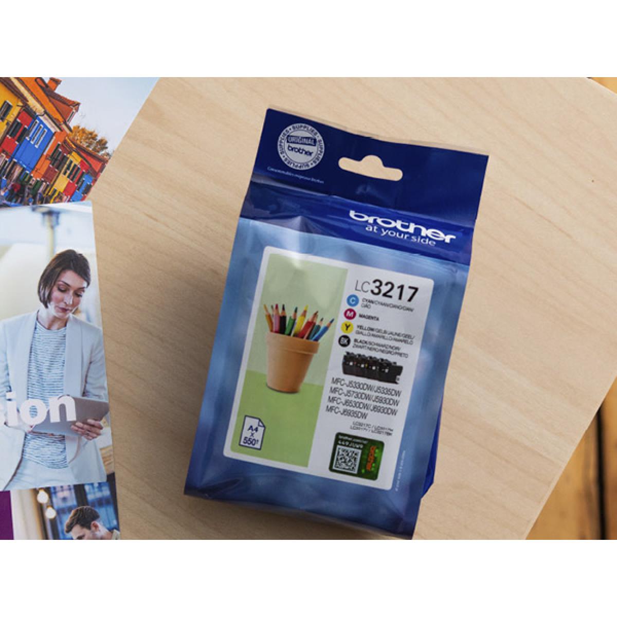 BROTHER Ink Cartridge Value Pack (lc-3217val)