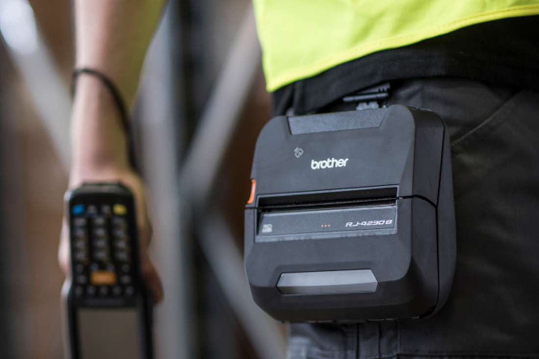 BROTHER Rj-4230 - Mobile Printer - Thermal - 104mm - USB / Bluetooth / Serial / Nfc
