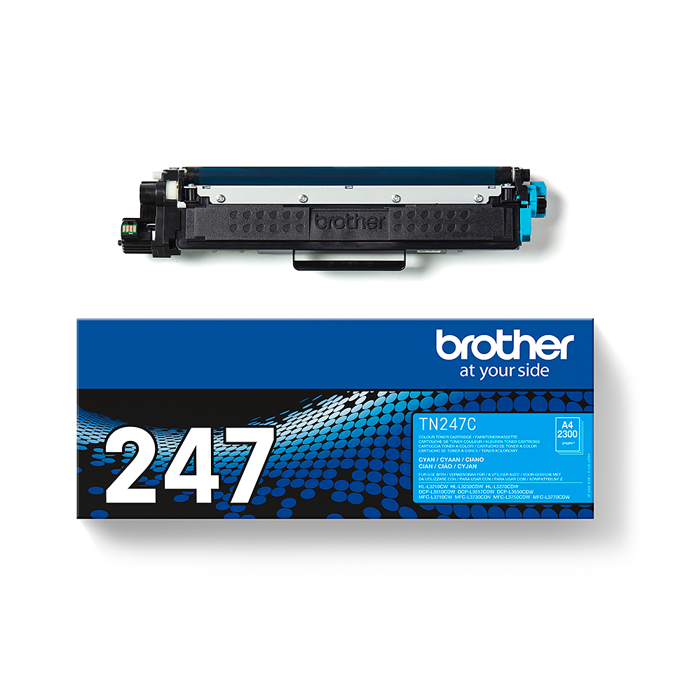 BROTHER Toner Cartridge - Tn247c - 2300 Pages - Cyan