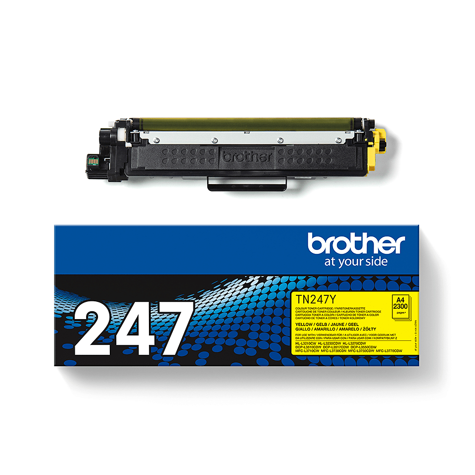 BROTHER Toner Cartridge - Tn247y - 2300 Pages - Yellow