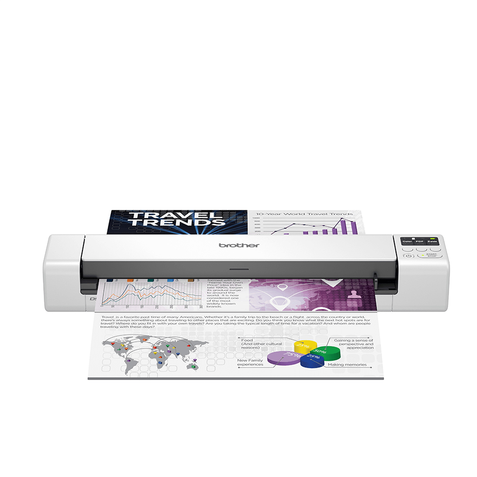 BROTHER Ds-940dw - Desktop Document Scanner - A4 - USB / WLAN