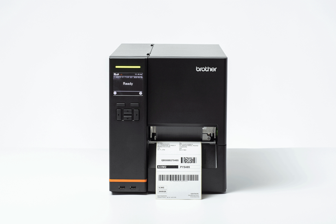 BROTHER Tj-4520tn - Industrial Label Printer - Thermal Transfer - 104mm - USB / Serial / Lan - 300dpi