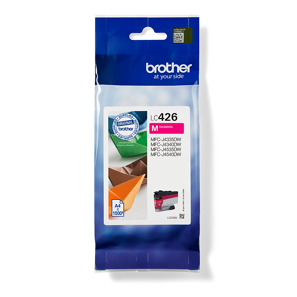 BROTHER Ink Cartridge - Lc426m - High Capacity - 1500 Pages - Magenta