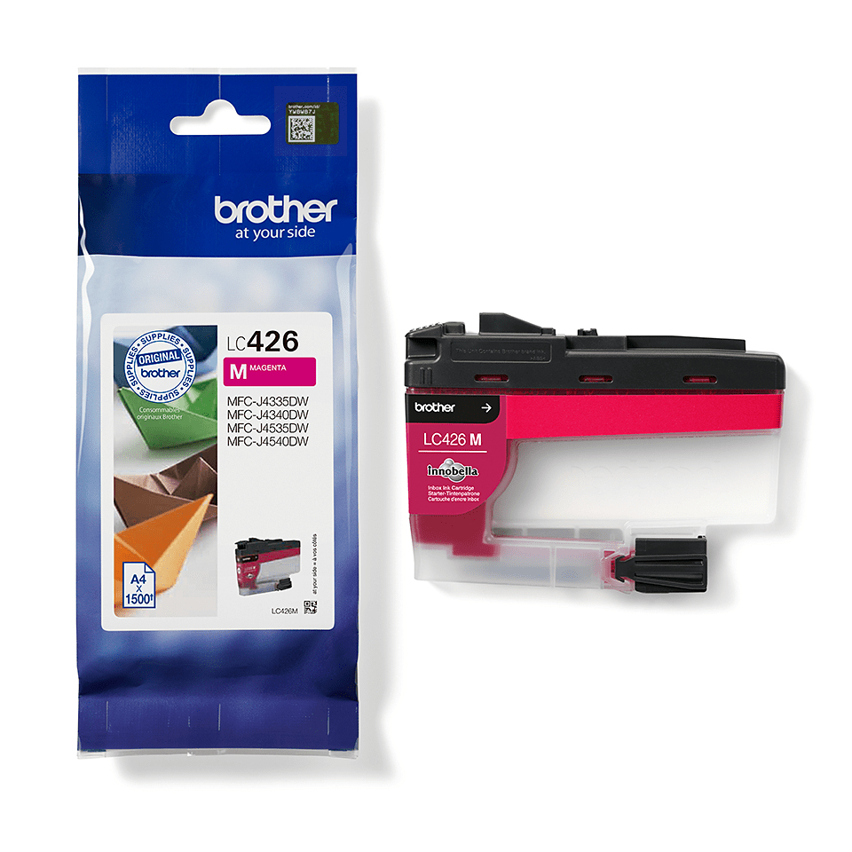 BROTHER Ink Cartridge - Lc426m - High Capacity - 1500 Pages - Magenta