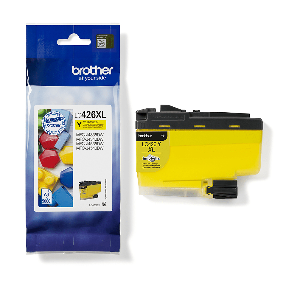 BROTHER Ink Cartridge - Lc426xly - High Capacity - 5000 Pages - Yellow