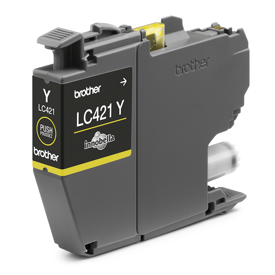BROTHER Ink Cartridge - Lc-421y - 200 Pages - Yellow