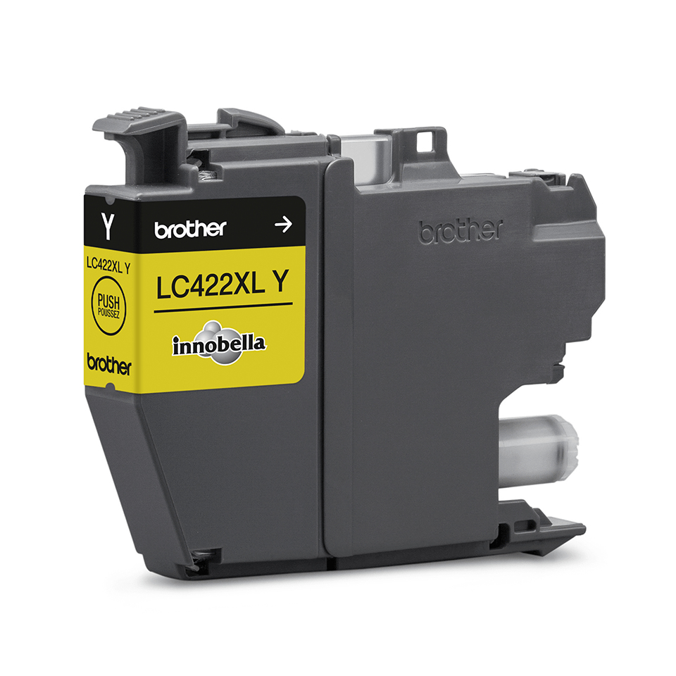 BROTHER Ink Cartridge - Lc422xly - 1500 Pages - Yellow - Single Blister Pack