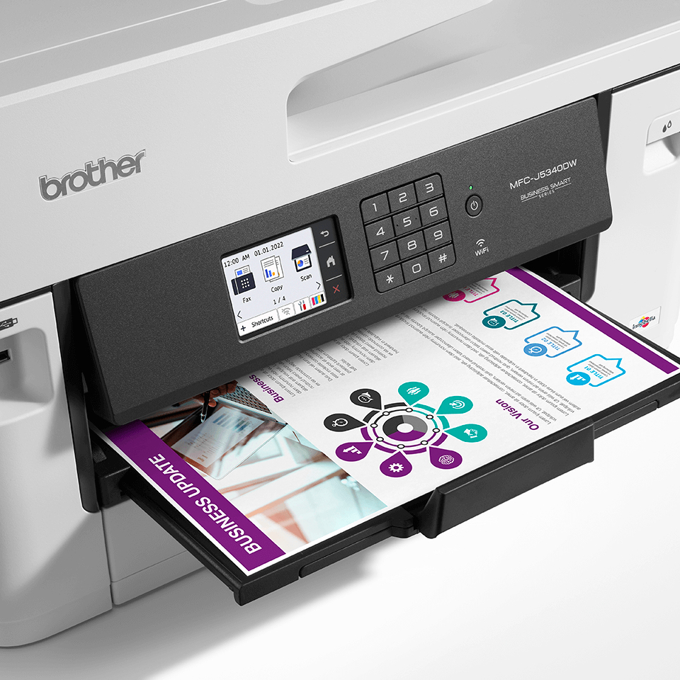 BROTHER Ink Cartridge - Lc422m - 550 Pages - Magenta - Single Blister Pack