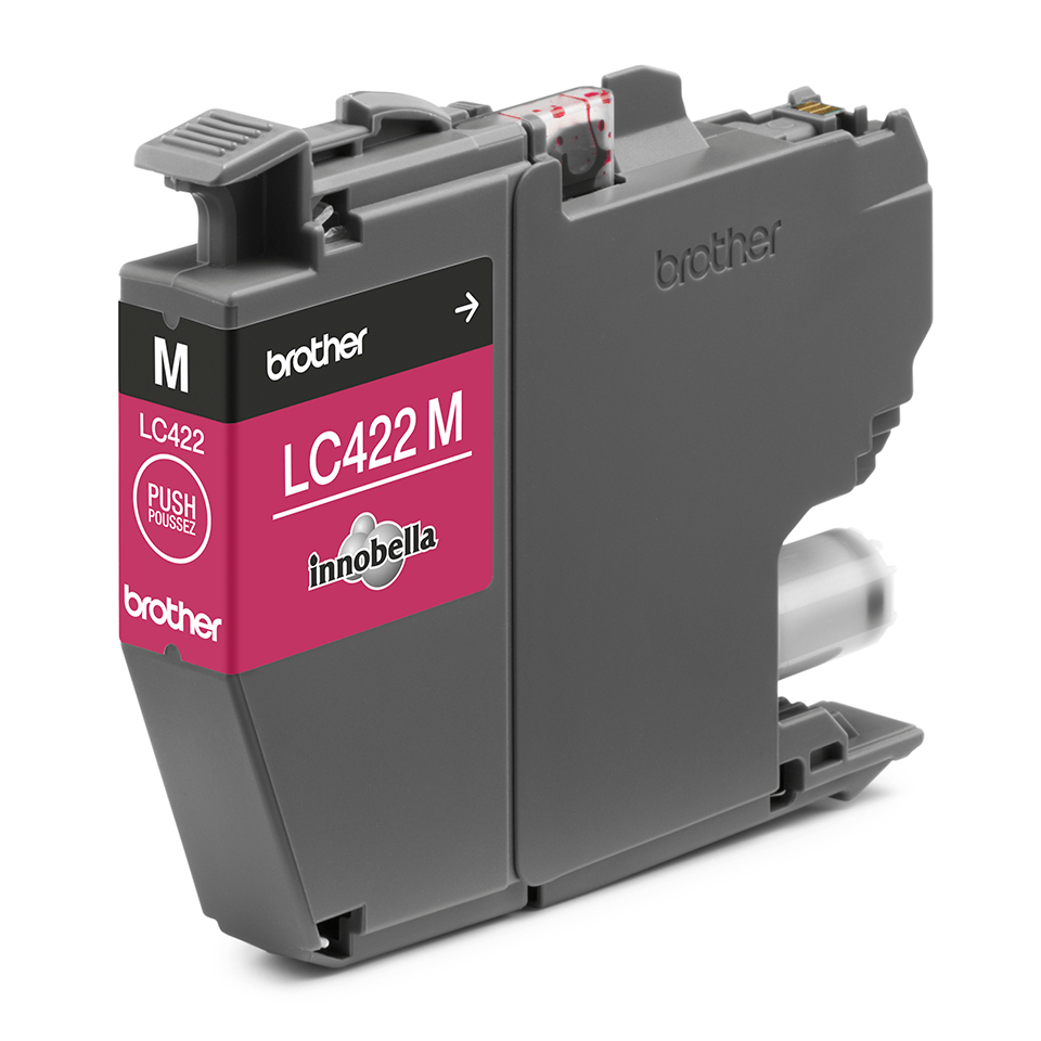BROTHER Ink Cartridge - Lc422m - 550 Pages - Magenta - Single Blister Pack
