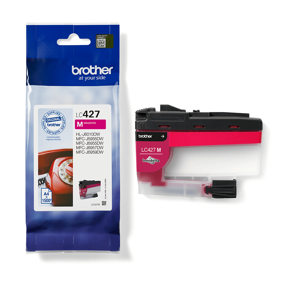 BROTHER Ink Cartridge - Lc427m - 1500 Pages - Magenta