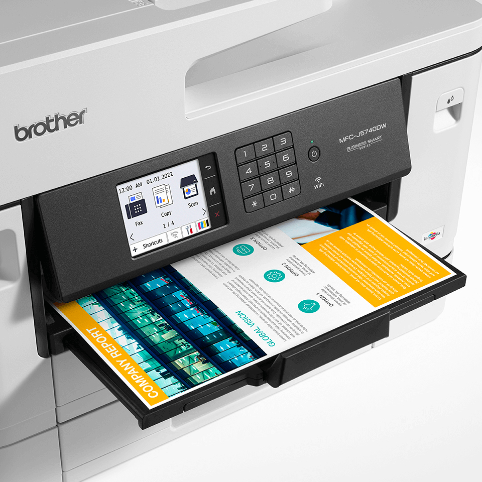 BROTHER Mfc-j5740dw - Colour Multi Function Printer - Inkjet - A3 - USB / Ethernet / Wi-Fi