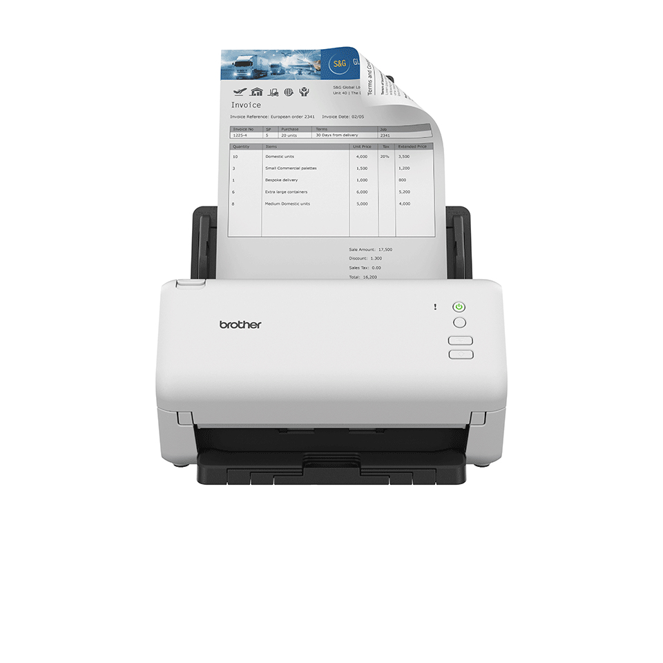 BROTHER Ads-4100 Desktop Document Scanner