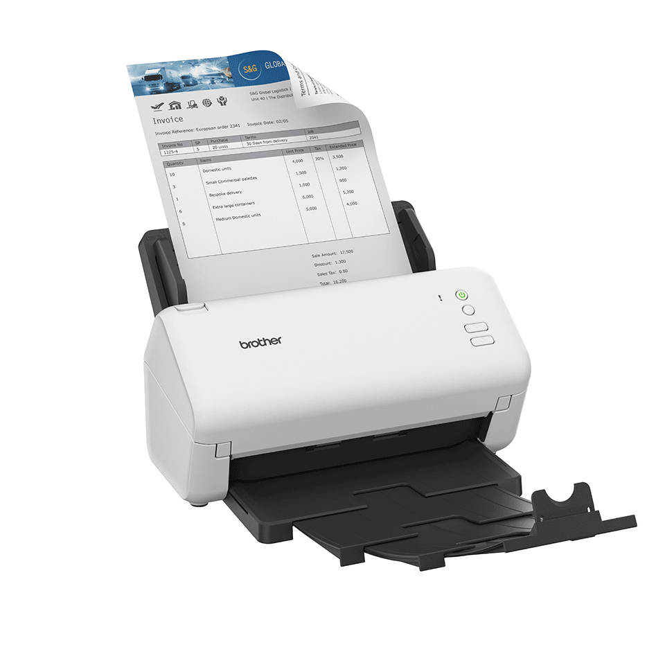 BROTHER Ads-4100 Desktop Document Scanner