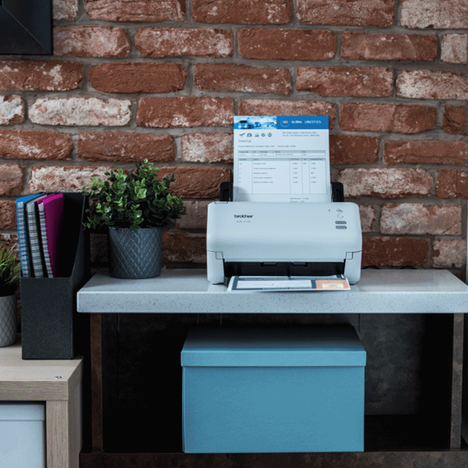 BROTHER Ads-4100 Desktop Document Scanner