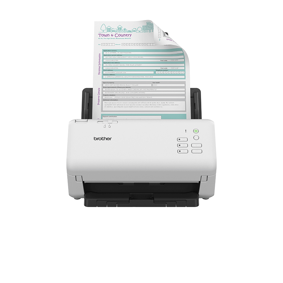 BROTHER Ads-4300n Professional Desktop Document Scanner