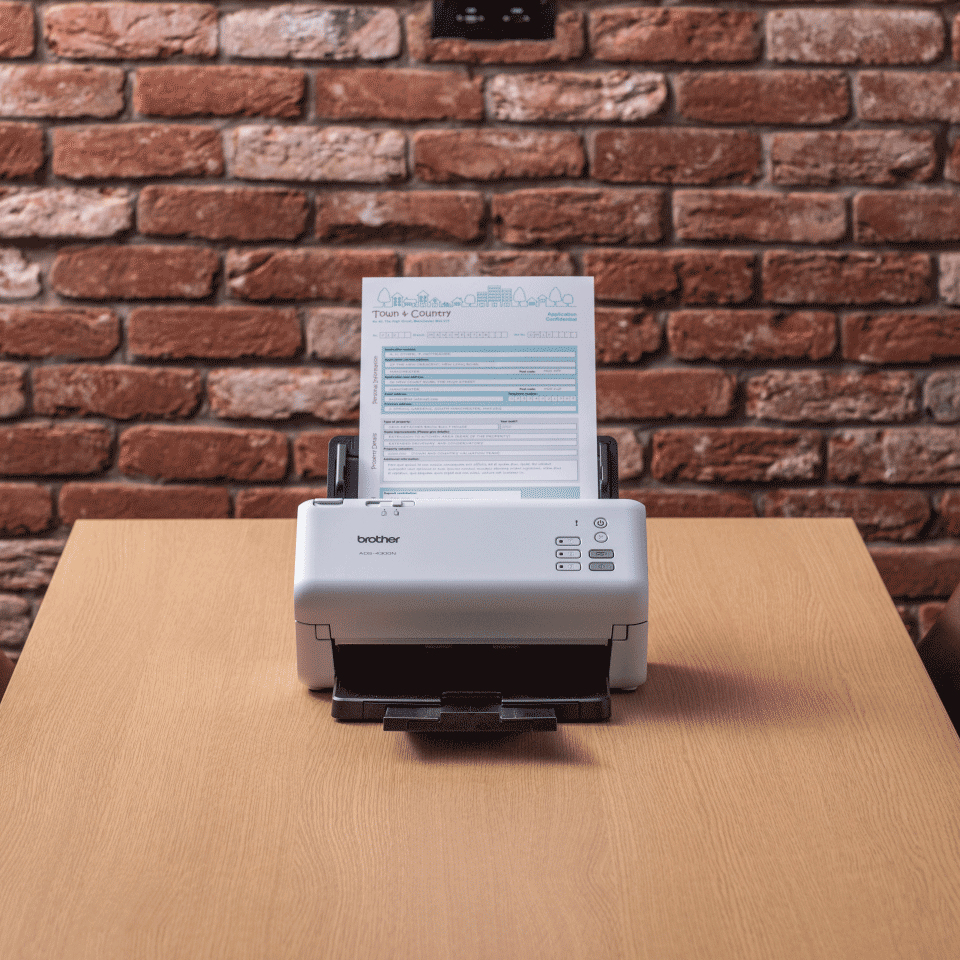 BROTHER Ads-4300n Professional Desktop Document Scanner
