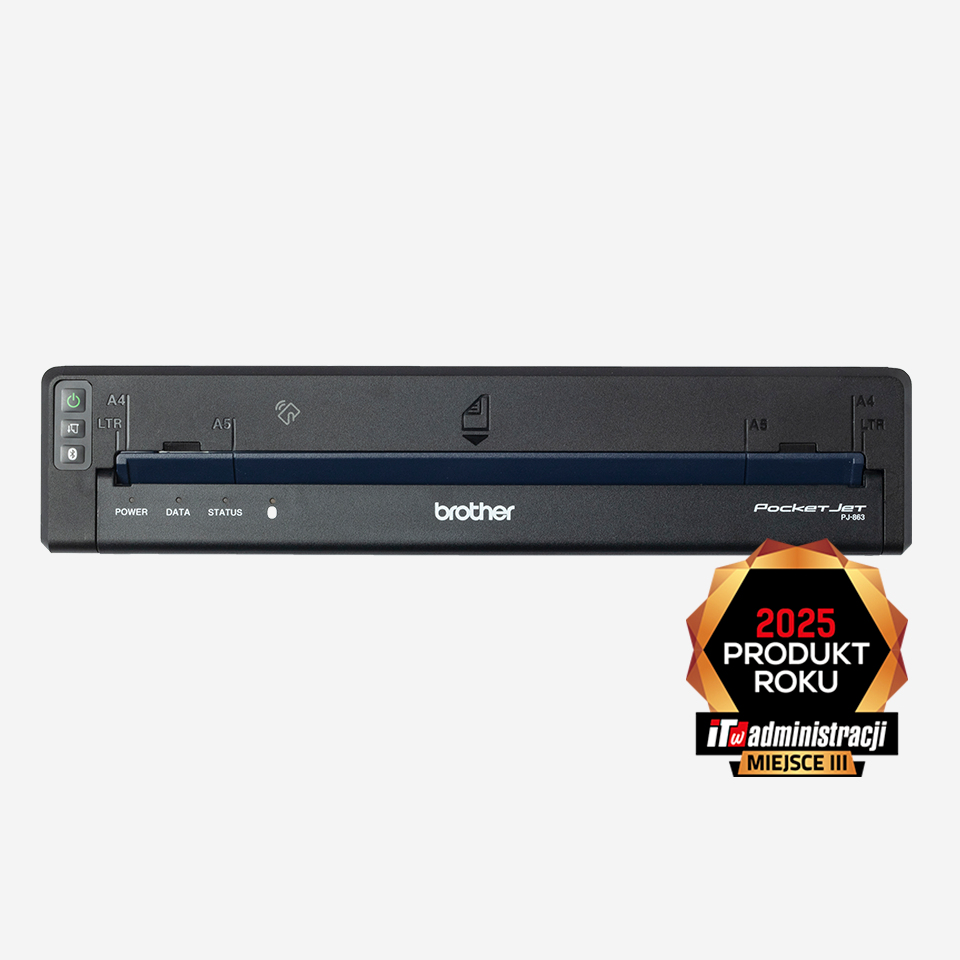 BROTHER Pj-862 - Mobile Printer - Thermal - A4 - USB-c / Bluetooth