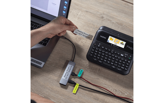 BROTHER Ptd610btvp - Label Printer - Thermal Transfer - 24mm - USB / Bluetooth