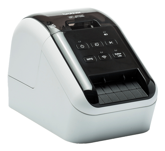 BROTHER Ql-810wc - Label Printer - Thermal - 62mm - USB / Wi-Fi - Blaxk / Red