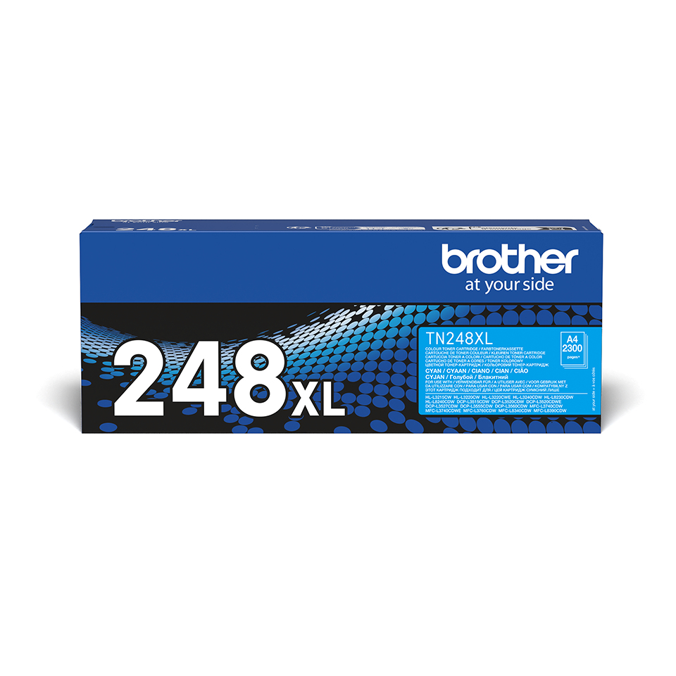 BROTHER Toner Cartridge - Tn248xlc - 2300 Pages - Cyan