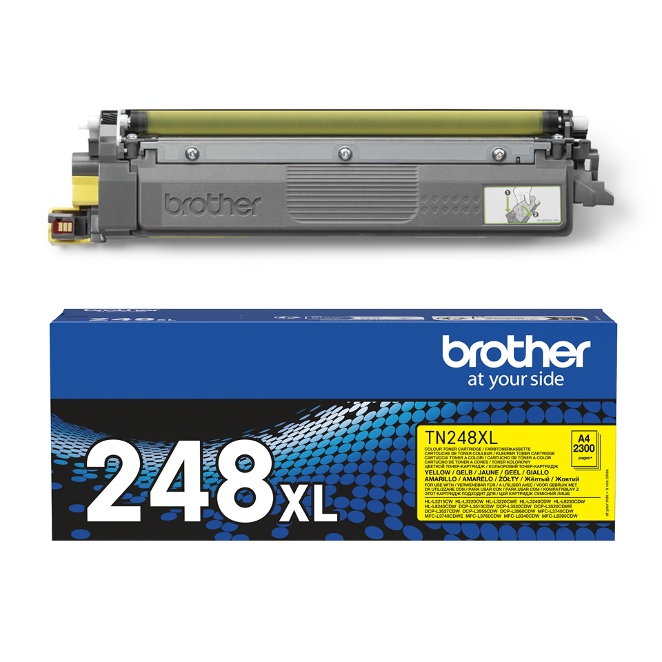 BROTHER Toner Cartridge - Tn248xly - 2300 Pages - Yellow