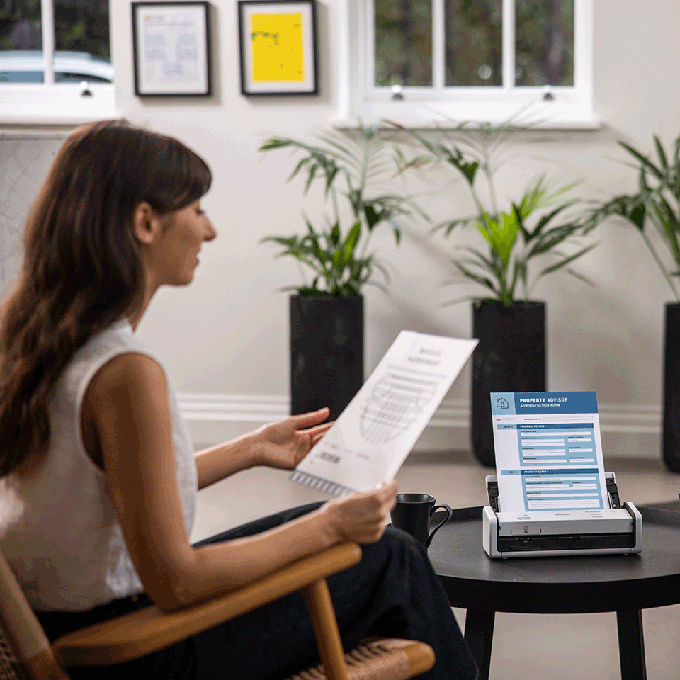 BROTHER Ads-1300 - Desktop Document Scanner - USB