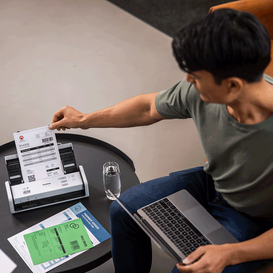 BROTHER Ads-1300 - Desktop Document Scanner - USB