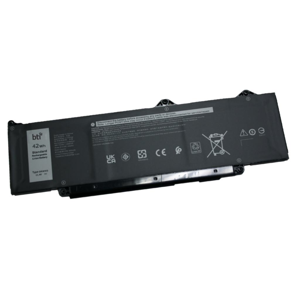 BATTERY TECHNOLOGY INC Bti Replacement 3 Cell Battery For Latitude 3340 3440 3540 5340 5340 2 In 1 5440 5540 Precisio