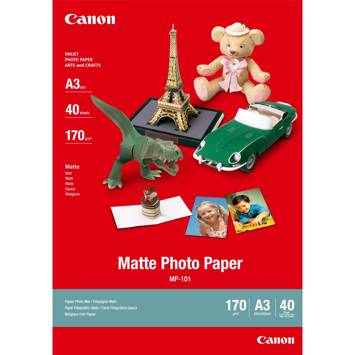 CANON Photo Paper Matte Mp-101 A3 40sh