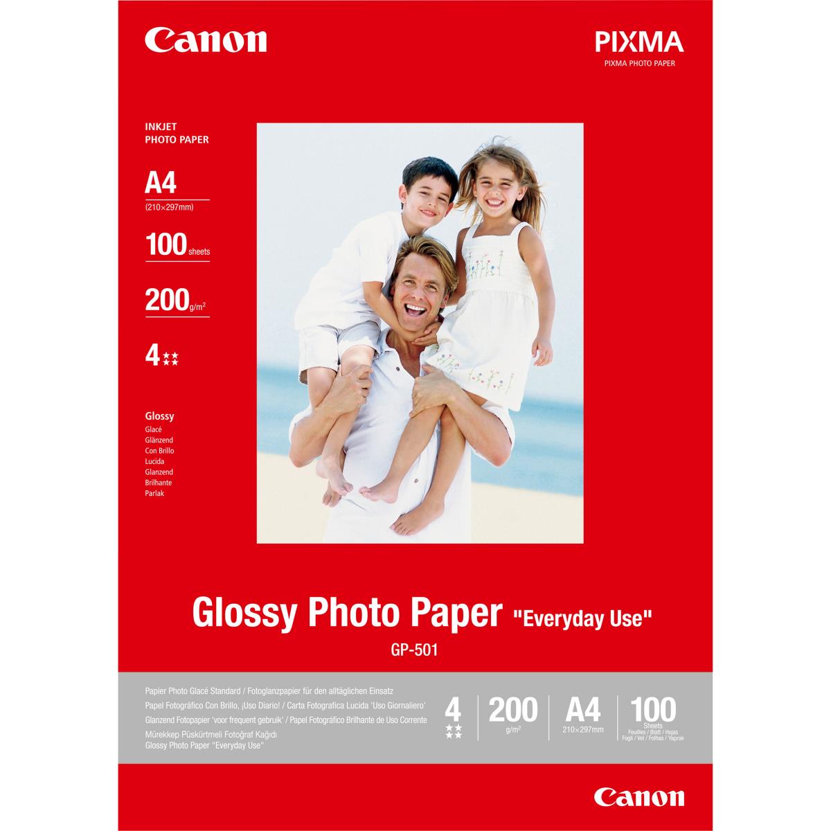 CANON Photo Paper Glossy Gp-501 A4 100sh
