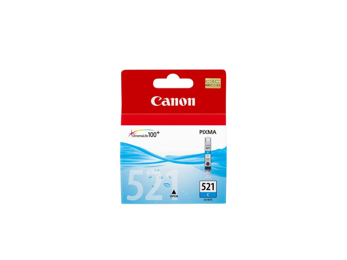 CANON Ink Cartridge - Cli-521 Cyan (2934b001)