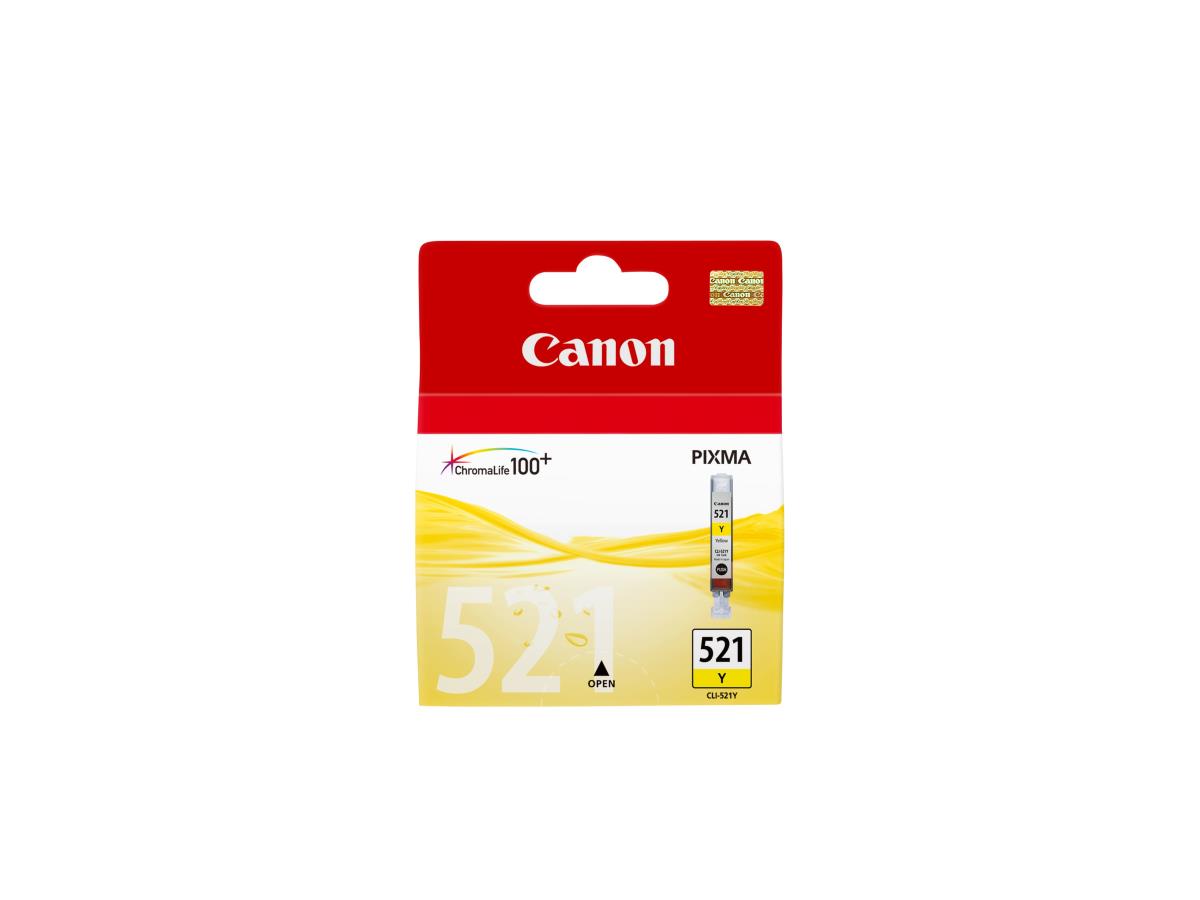 CANON Ink Cartridge - Cli-521 Yellow (2936b001)