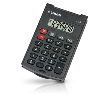 CANON Calculator Handheld As-8 8digits