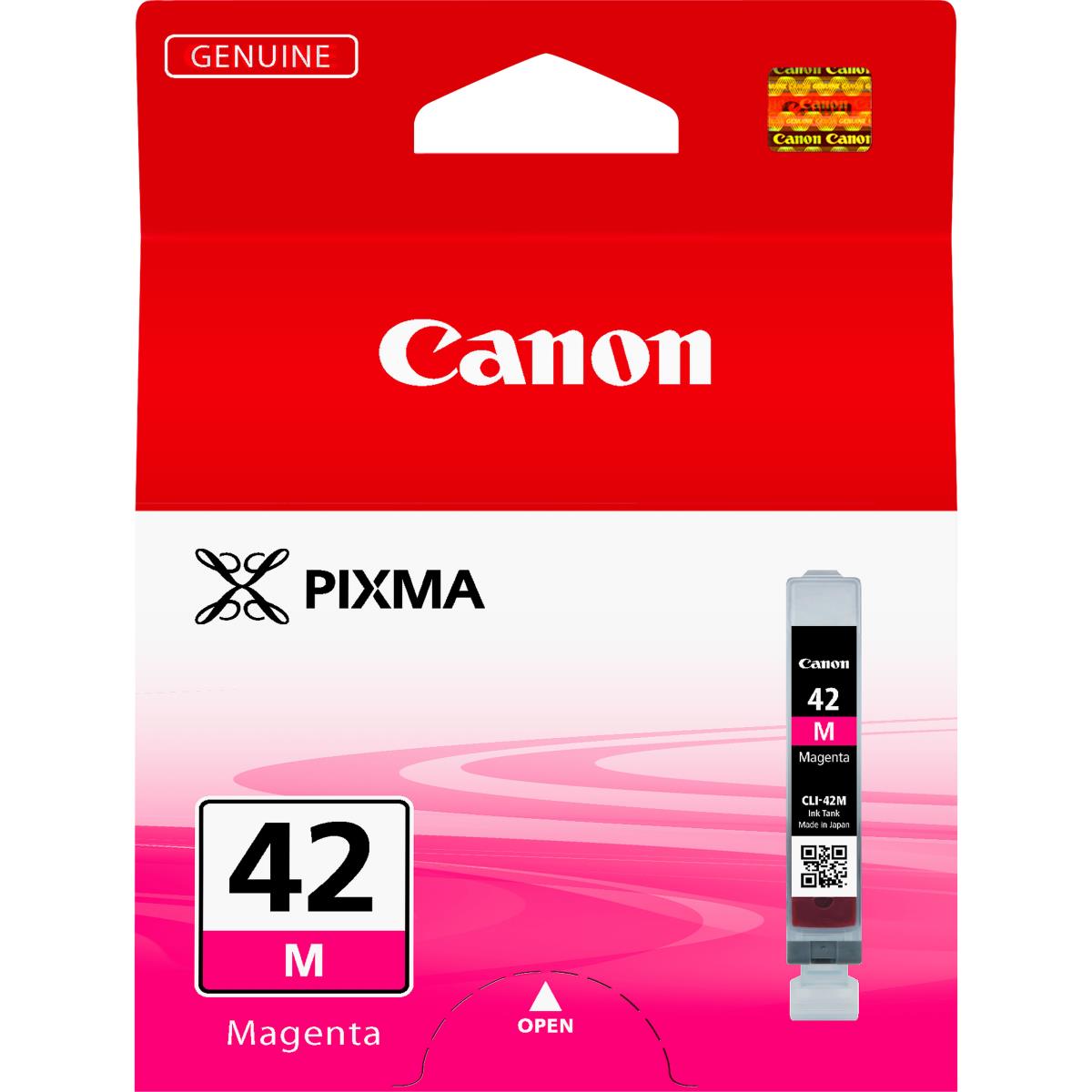 CANON Ink Cartridge - Cli-42m - Standard Capacity 13ml - 416 Photos - Magenta