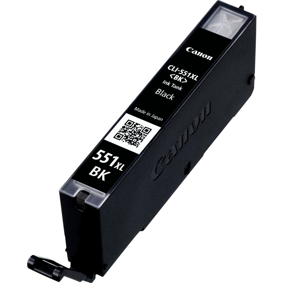 CANON Ink Cartridge - Cli-551xl - High Capacity 11ml - 5.53k Pages - Black