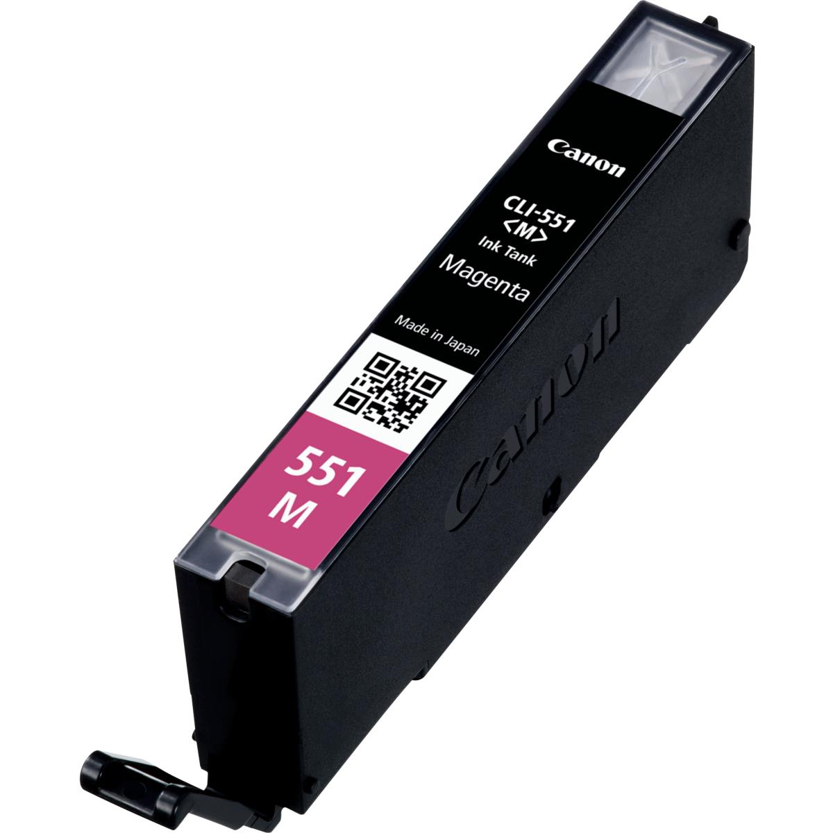 CANON Ink Cartridge - Cli-551 - Standard Capacity 7ml - 330 Pages - Magenta