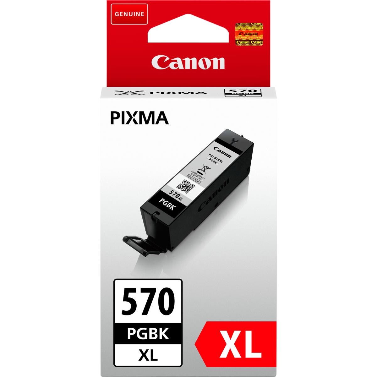 CANON Ink Cartridge - Pgi-570xl Pgbk - Standard Capacity 22ml - 520 Pages - Black