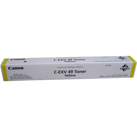 CANON Toner Cartridge - Cexv49 - 19k Pages - Yellow