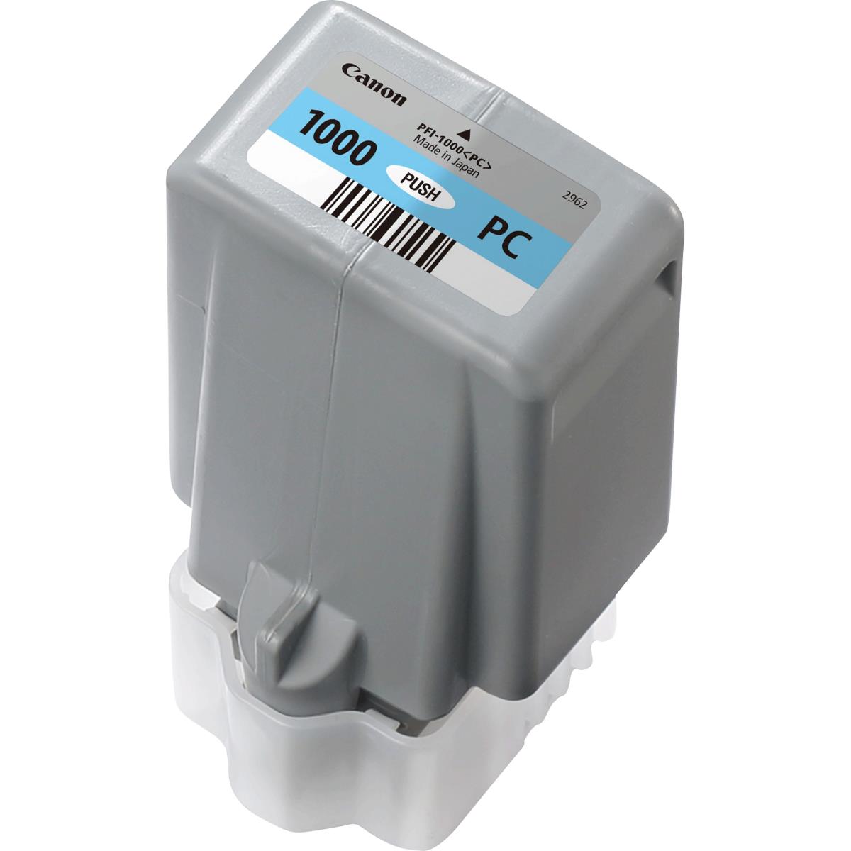 CANON Ink Cartridge - Pfi-1000 - Standard Capacity 80ml - 5.14k Pages - Photo Cyan
