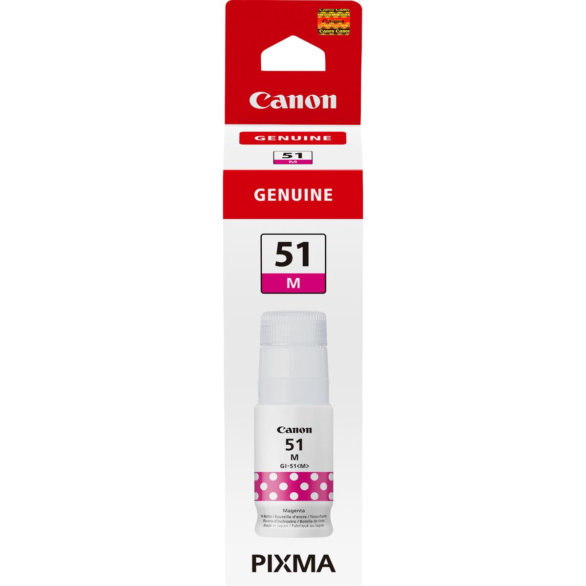 CANON Ink Cartridge - Gi-51 M -7.7k Pages - 70ml - Magenta