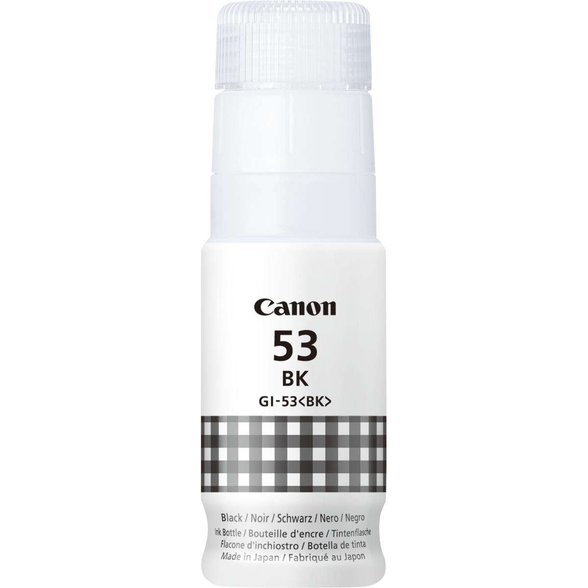 CANON Ink Bottle - Gi-53 Bk Eur - Black