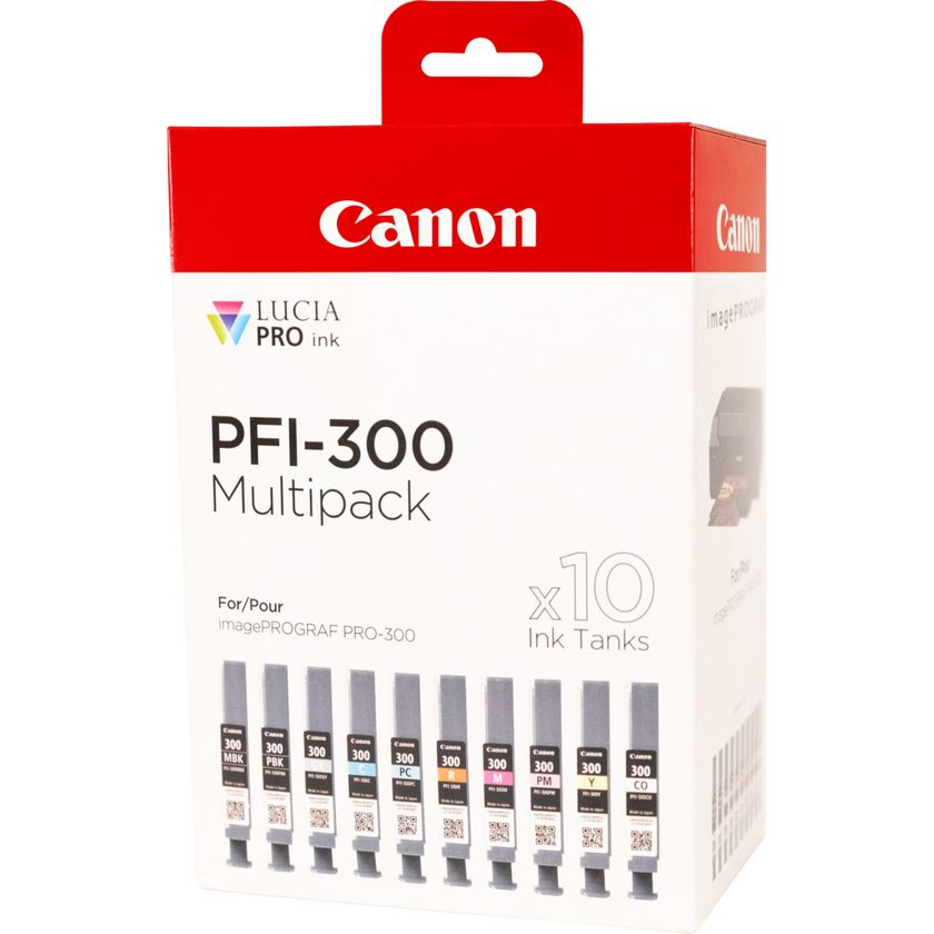 CANON Ink Cartridge - Pfi-300 - 14.4ml - Multi Pack