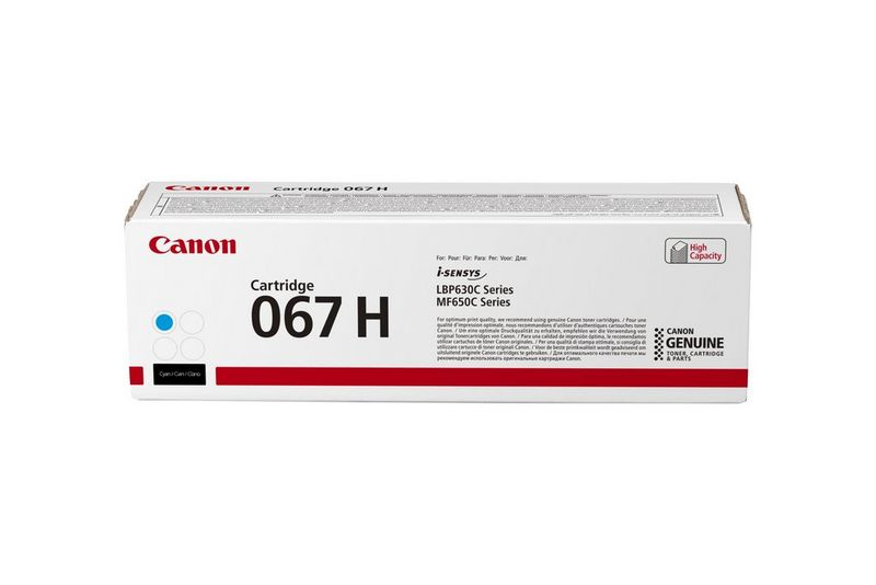 CANON Toner Cartridge - 067 - High Capacity - 2350 Pages - Cyan