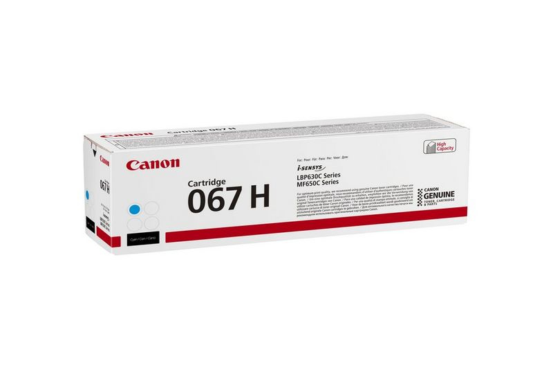 CANON Toner Cartridge - 067 - High Capacity - 2350 Pages - Cyan