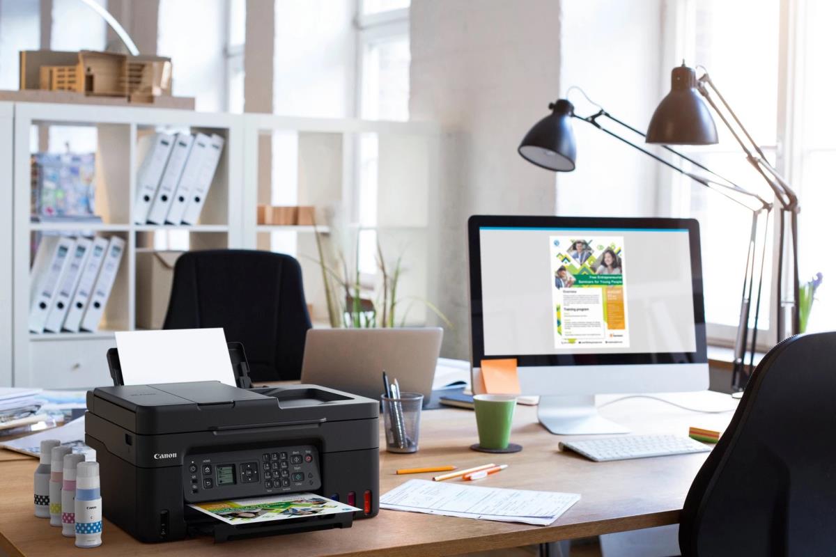 CANON Pixma G4570 Megatank - Multifunction Printer - Colour - Inkjet - Refillable - A4