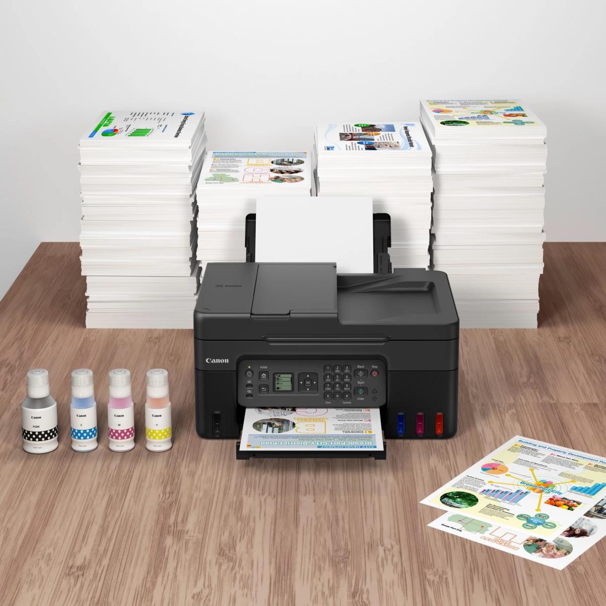 CANON Pixma G4570 Megatank - Multifunction Printer - Colour - Inkjet - Refillable - A4