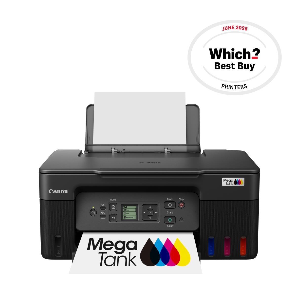 CANON Pixma G3570 Megatank - Multifunction Printer - Colour - Inkjet - Refillable