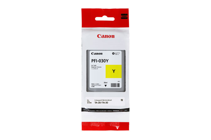 CANON Ink Cartridge - Pfi-030 - Standard Capacity 55ml - Yellow