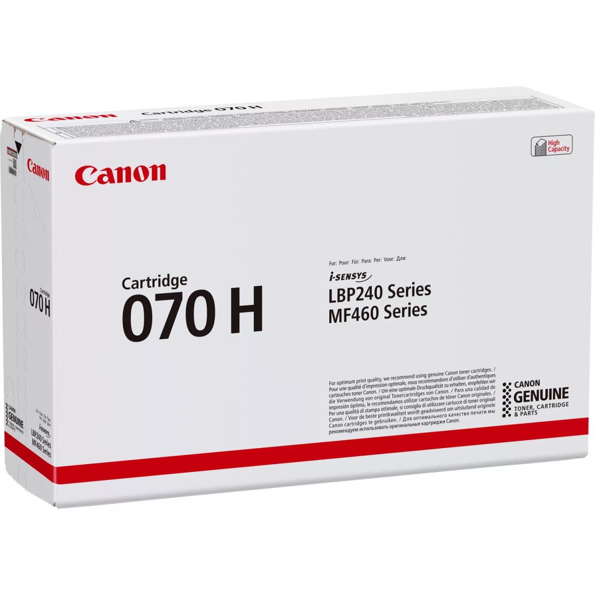 CANON Ink Cartridge - 070 - High Capacity 12.6ml - 10.2k Pages - Black